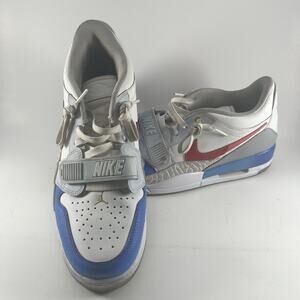 Nike Jordan Legacy 312 Low White Red Blue Men’s Sneakers Size 11